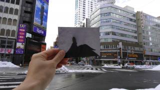 Make Satake, Walk, Videostill, Urban, Winter Maki Satake, Walk, 2015