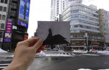 Make Satake, Walk, Videostill, Urban, Winter Maki Satake, Walk, 2015